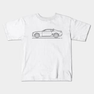 Bee super car B Kids T-Shirt